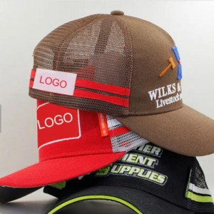 مخصص ثلاثي الأبعاد التطريز 5 لوحات خارج الباب البيسبول الرياضي قبعة الشاحنة قبعة قبعة قبعة